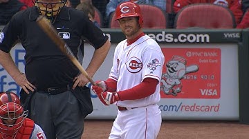PHI@CIN: Cozart collects three hits, one RBI in win