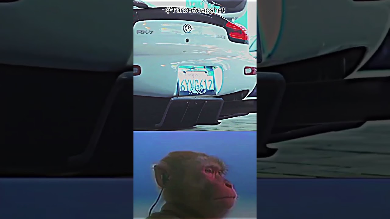 Mazda RX7 exhaust sound🚗💨🌟🔥