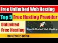 Free Hosting For Lifetime | Free Hosting With Free Domain | Free Ssl | Free Unlimited Disk Space