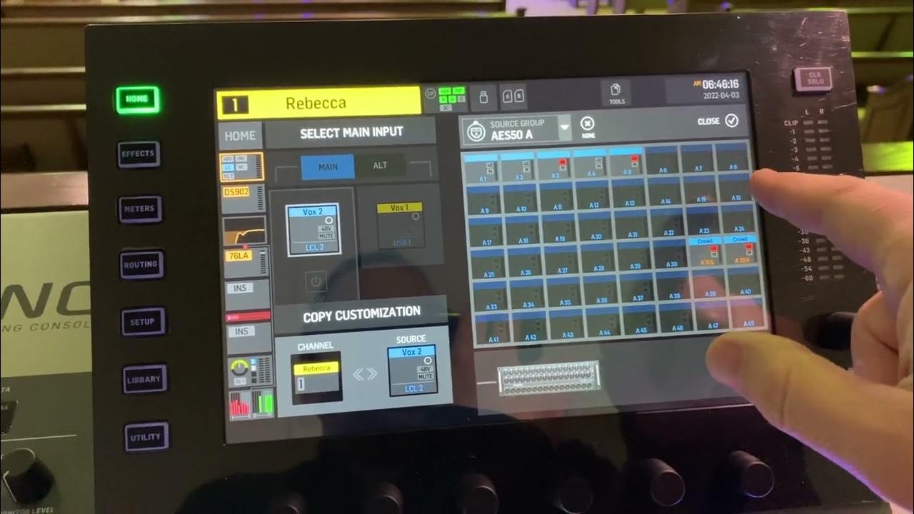 Behringer WING Routing Quick HowTo YouTube
