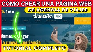 Como crear Una Pagina Web para Agencia de Viajes con WordPress 2024