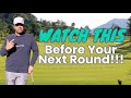 How to play good golf on your next round