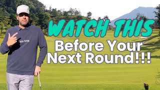 How to play good golf on your next round