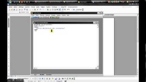 Cours 1-  Squelette d