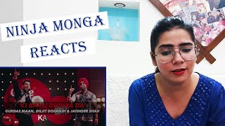 Ki Banu Duniya Da | Gurdaas Maan | Diljit Dosanjh | Coke Studio | MTV Season 4 | Ninja Monga Reacts