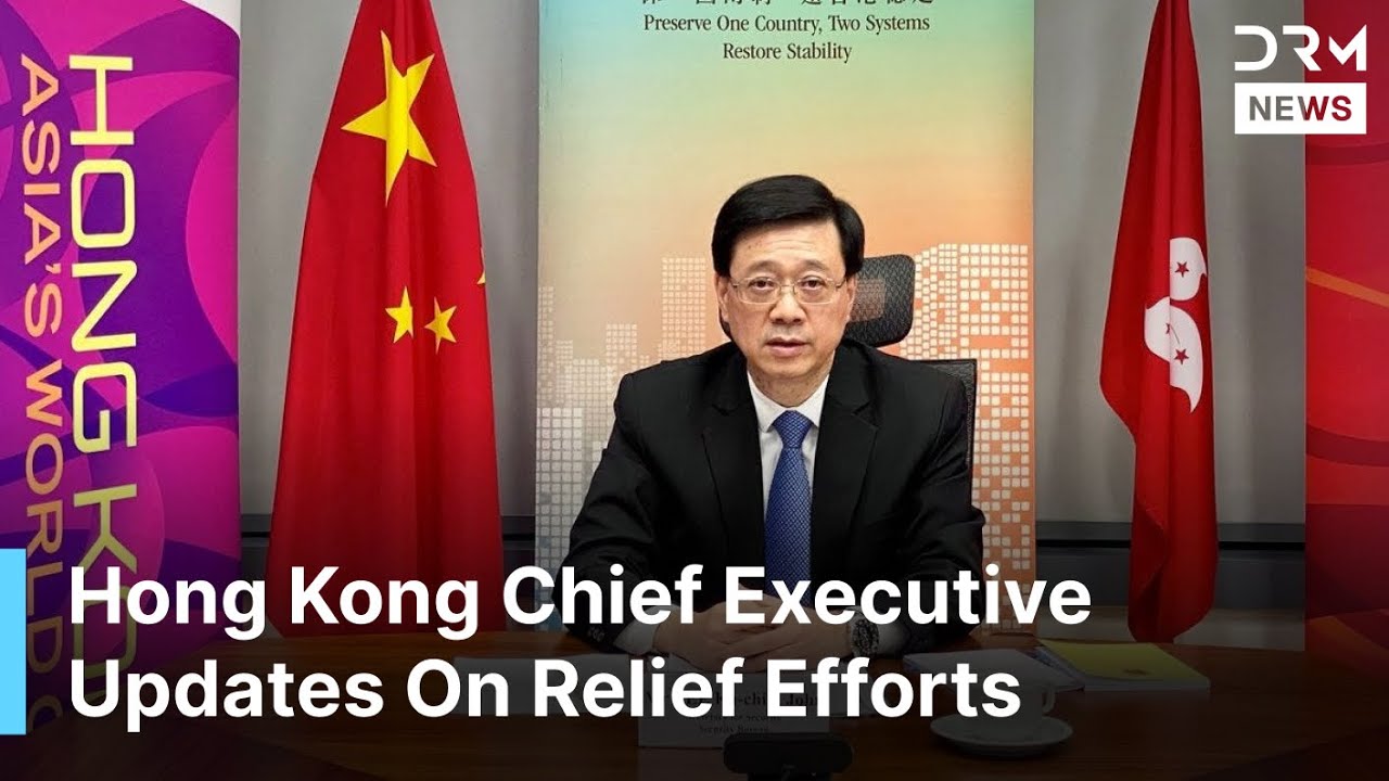 FULL BRIEFING: John Lee Speaks To Media After Shelter Visits In Hong Kong | DRM News | AP1F