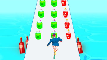 Juice Run 3D in New Level iOS,Android Gameplay Walkthrough Update New Trailer Mobile Game SMREKJAL