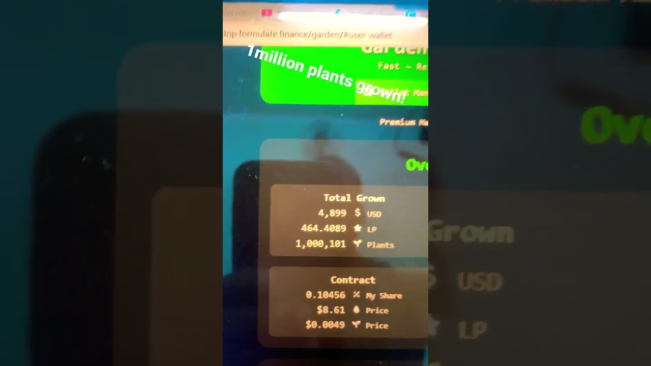 Drip garden major milestone! 