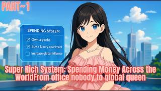 1 Super Rich System: Spending Money Across the World—From office nobody to global queen |ManhwaRecap