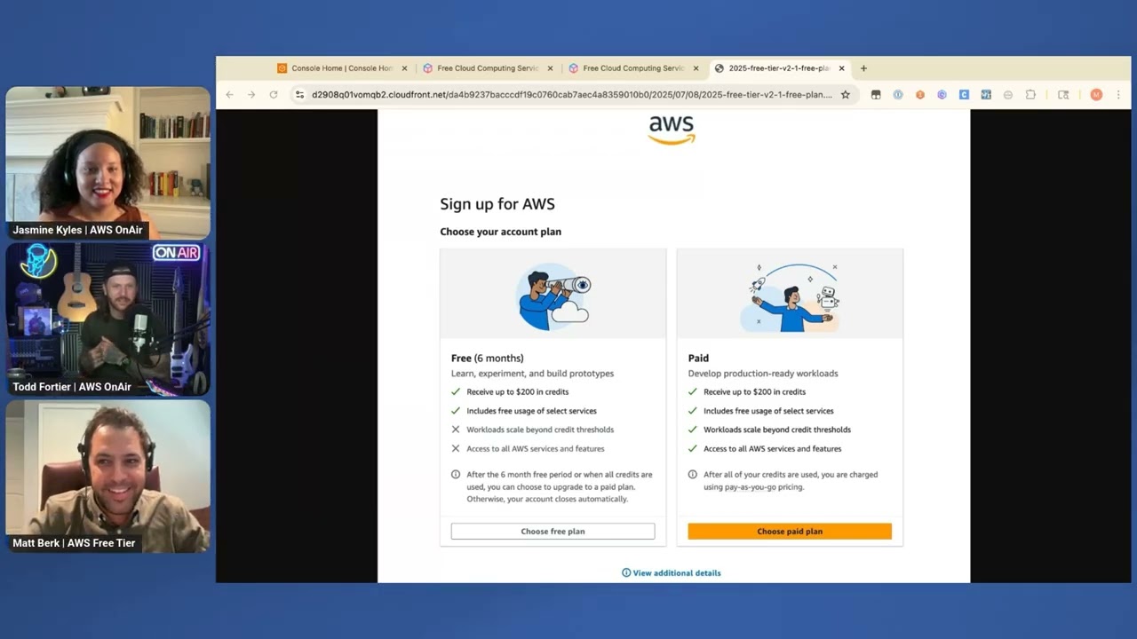 Freely experiment and learn with AWS with AWS Free Tier | AWS OnAir S06 E18
