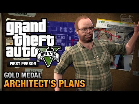 GTA 5 Mission 63 Architect S Plans First Person Gold Medal Guide PS4 