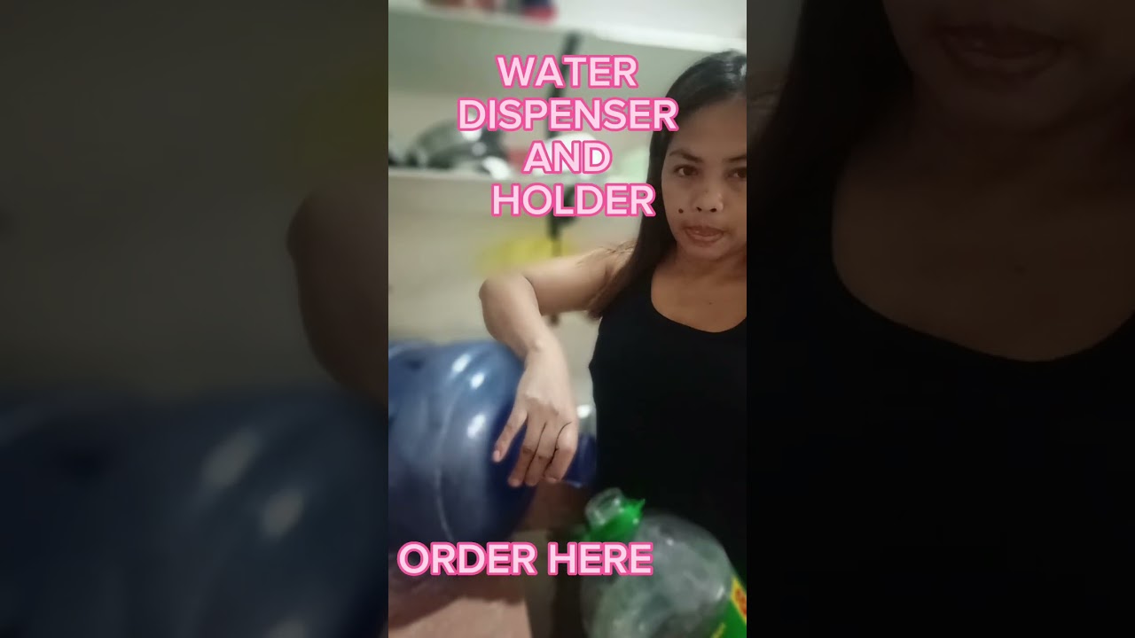 WATER DISPENSER AND WATER BOTTLE HOLDER, ORDER HERE 