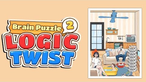 Brain Puzzle 2 Logic Twist Level 59 |Help Them Finish Washing All The Dishes| Walkthrough Solution