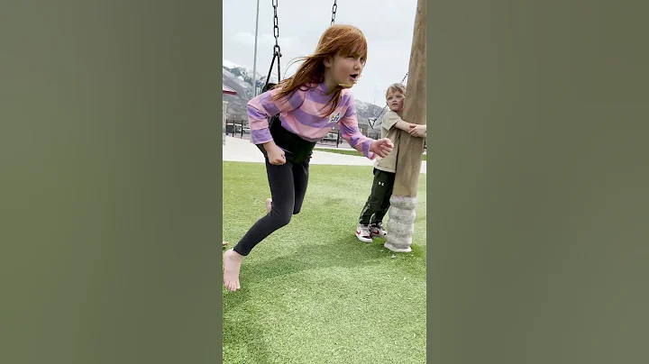 BABY ADLEY on the LOOSE!! Navey & Adley SWiNG with Dad & FRiENDS!! #aforadley