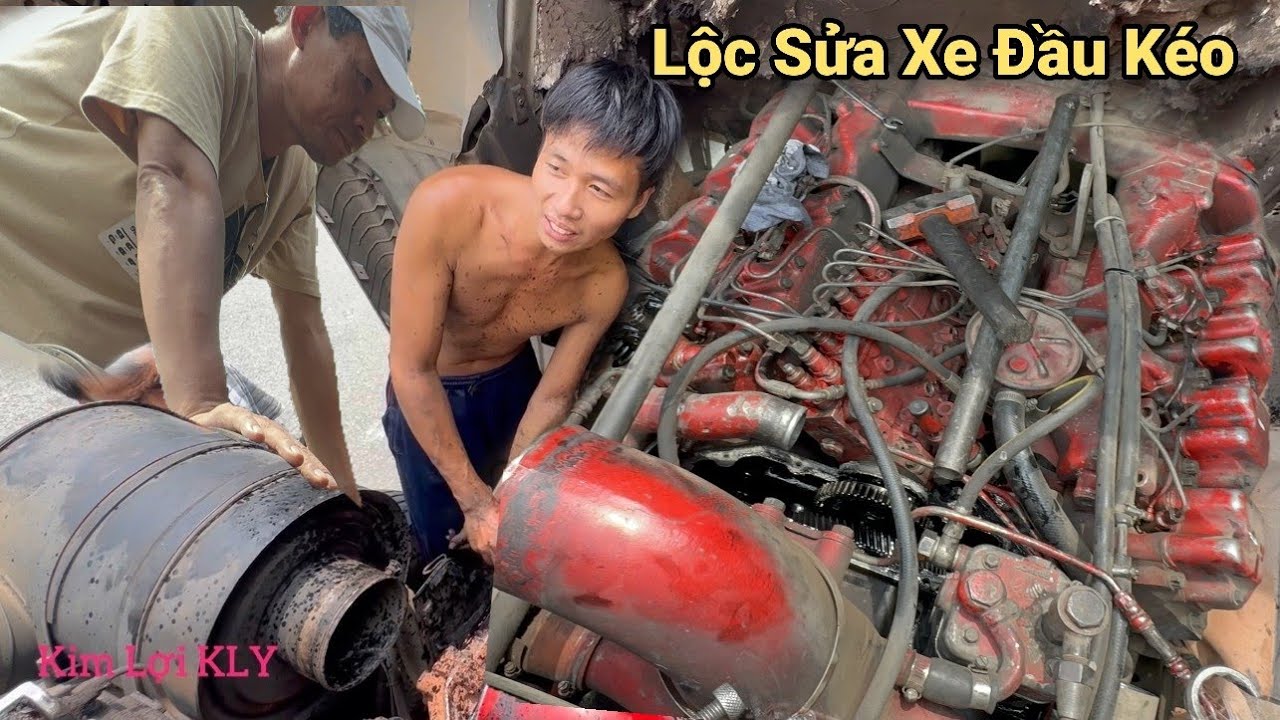 Chủ Xe Đầu Kéo Đi Hơn 700Km Để Tìm Lộc Sửa Máy, Gì Sửa Hết Nổi Rồi.
