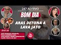 Bom dia 247: Aras detona a Lava Jato (29.07.20)