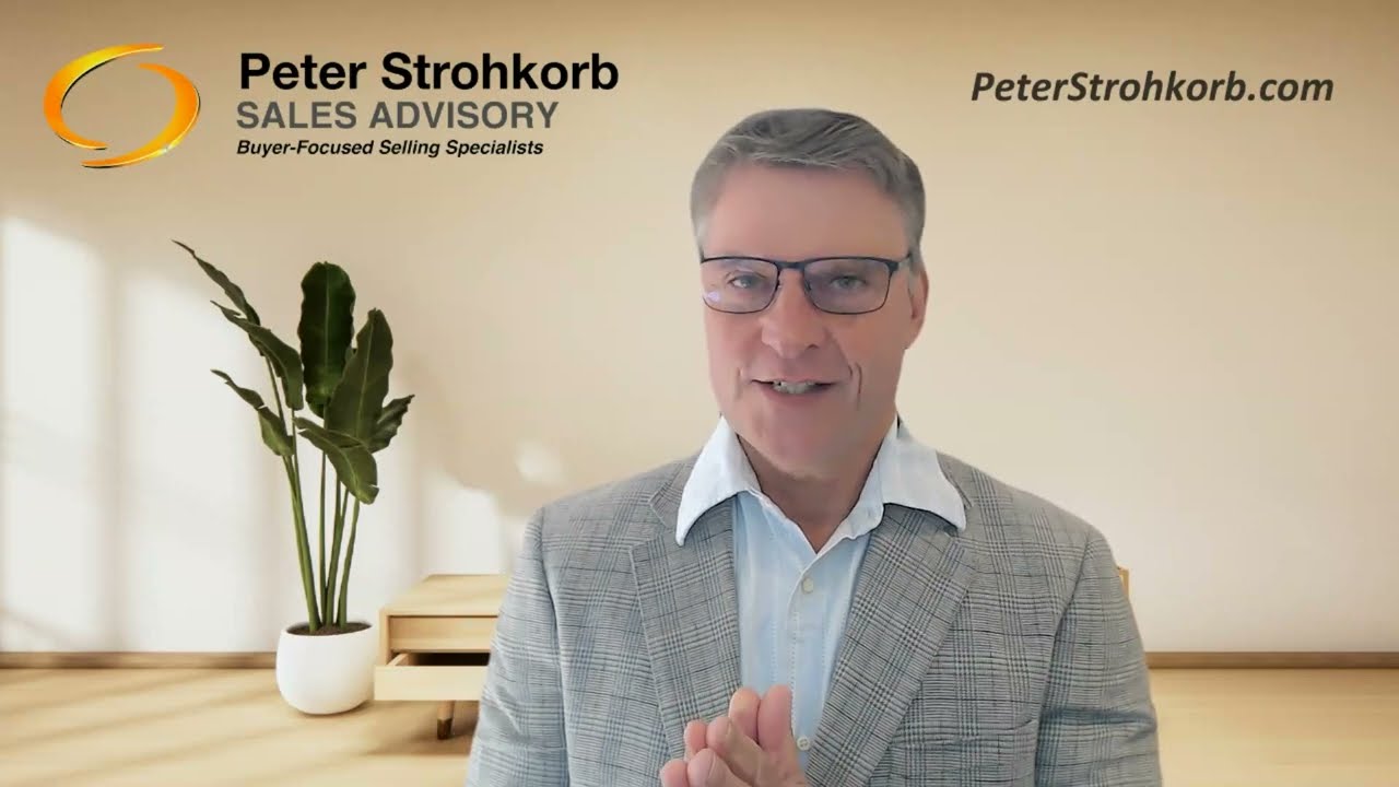 Selling the Real Benefits | Smarter B2B Sales Strategy by Peter Strohkorb