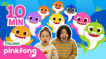 [DANCE] Baby Shark More and Moreㅣ+CompilationㅣInglese e italiano l Pinkfong! Canzoni per Bambini