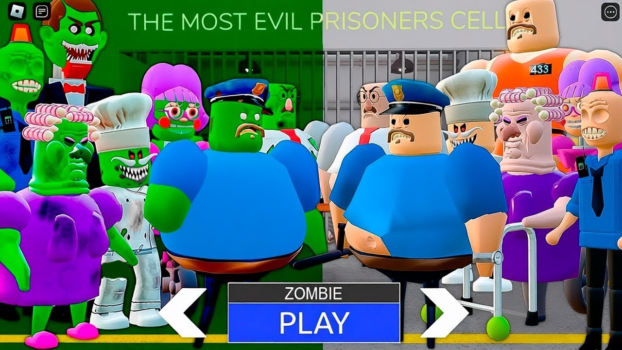 All Bosses vs NEW Bosses! Barry's Prison Run Animation Full Gameplay Robloxx