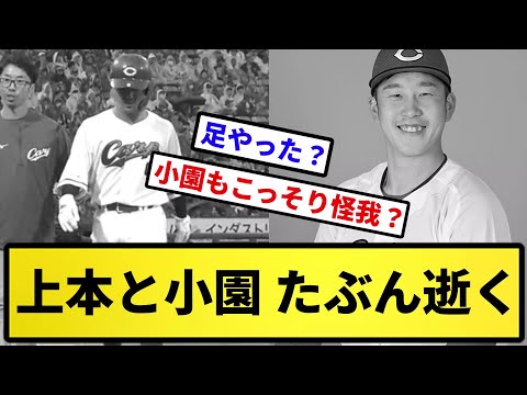 【もう試合中止しよう】上本と小園 たぶん逝く【反応集】【プロ野球反応集】【2chスレ】【5chスレ】
