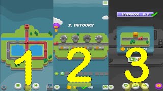| Easy Level Detours Liverpool RGB Express Gameplay Level 1 to 5|