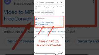 "Video ko Audio mein Kaise Convert Kare | Video to MP3 Converter 🔥 #shorts #digitalsetup"