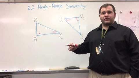 Angle-Angle Similarity