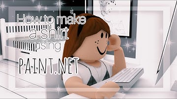 How To Make A Shirt Using Paint.net! (2020!)