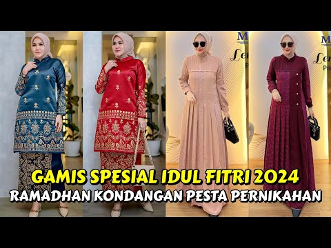 MODEL BAJU GAMIS MUSLIM MODERN UNTUK LEBARAN hari raya Idul fitri 2024 KONDANGAN HARGA TANAH ABANG!