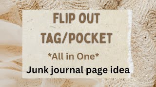 Hang in there! It gets easier as we go, I promise🤣 Junk journal page idea