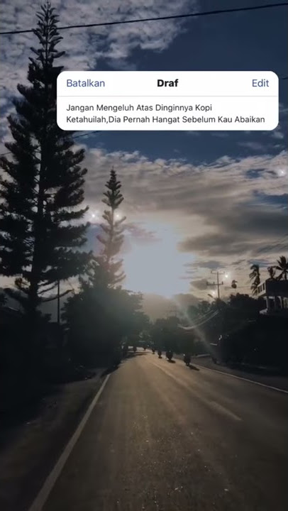 Story'wa keren jangan mengeluh karna dingin nya kopi