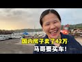 露露國內房子賣了42萬,資金到位,要給馬哥買蘭德酷路澤?