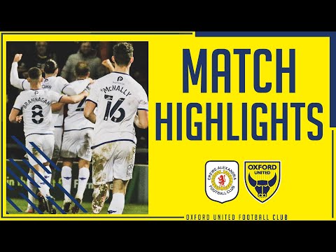 Crewe Alexandra v Oxford United highlights