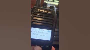 GMRS - KG905-G How to scroll thru channel groups