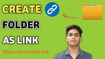 How to convert folder into URL link | folder ka link kaise banaye | create folder as Link