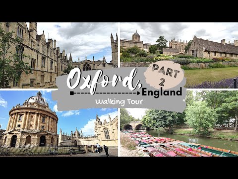 OXFORD, ENGLAND | WALKING TOUR [4K]