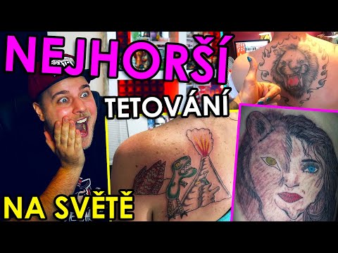 Video: 10 Nejhorších Hvězdných Tetování