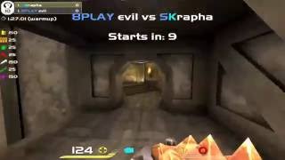 QuakeCon 2016 - Grand Final - Evil vs Rapha - map 1 (with sound)