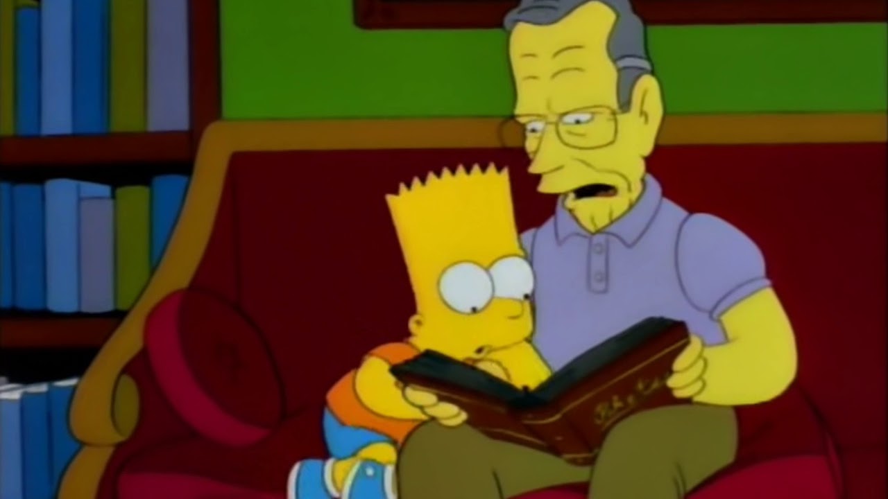 Bart Simpson Meets George Bush