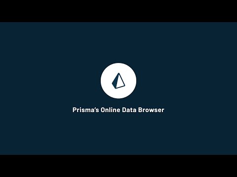 Announcing Early Access for Prisma's Online Data Browser