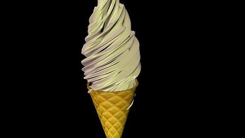 ice cream Cinema 4d tutorial