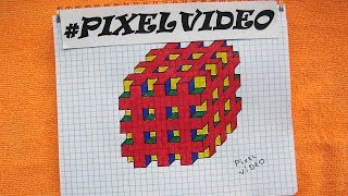 А ВАМ СЛАБО 3D ОБЪЕМНЫЙ РИСУНОК/ РИСУНКИ ПО КЛЕТОЧКАМ #pixelvideo А ВАМ СЛАБО 3D ОБЪЕМНЫЙ РИСУНОК/ РИСУНКИ ПО КЛЕТОЧКАМ #pixelvideo