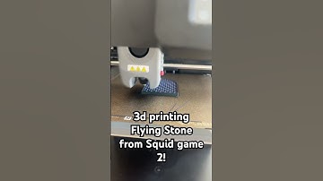 3d print Flying Stone #shorts #trending #squidgame