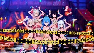 Mmd ホロライブ 4K60Fps星街すいせい 黒上フブキ 白上フブキ フワワアビスガード モココアビスガードItzy 있지 Wannabe