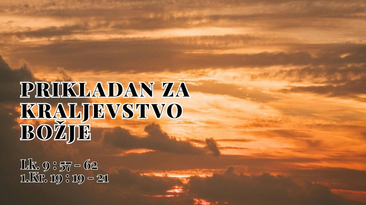 Prikladan za kraljevstvo Božje / Pastor Teofil Mršić / BC Dubrava 01.03.2026.