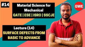 Material Science | Surface / Interfacial Defects in Crystals | Aditya Thakur | GATE | ESE | ISRO
