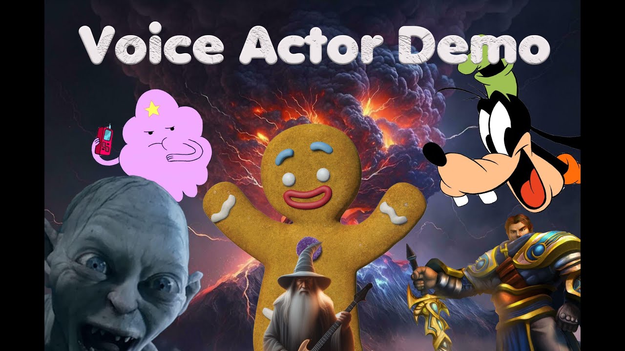 Voice Acting Demonstration - YouTube