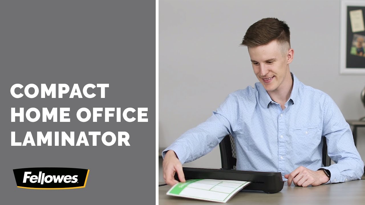Fellowes Portable Desktop Laminator Ara 130 YouTube