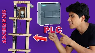 HOW TO AUTOMATE an ELEVATOR with PLC S7 1200 from SIEMENS #elevator Net Worth