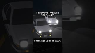 All Initial D Battles on Mt Akina